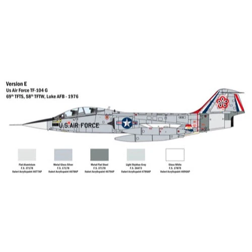 Italeri 2509 1/32 TF-104G - Image 11