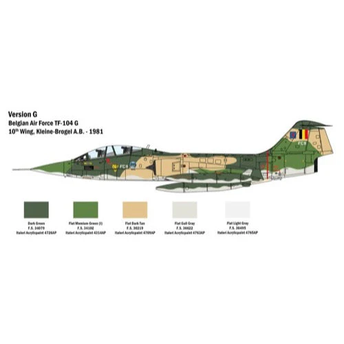 Italeri 2509 1/32 TF-104G - Image 14