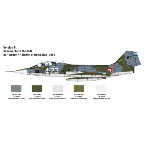 Italeri 2509 1/32 TF-104G - Image 8