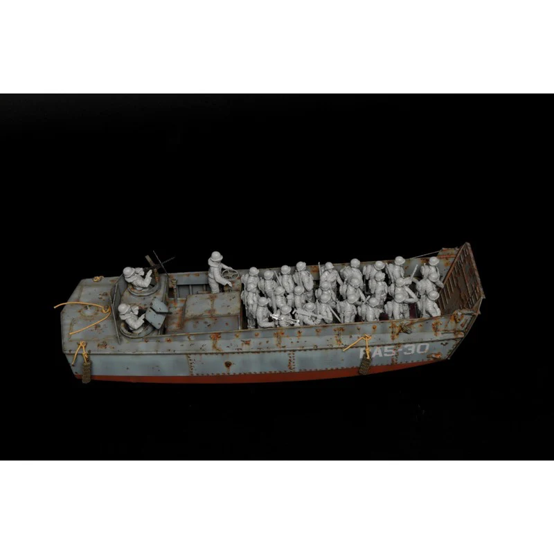 Italeri 6524 1/35 Dday LCVP +US Infantry - Image 4
