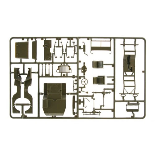 Italeri 0314 1/35 Jeep With Trailer Willys MB - Image 7