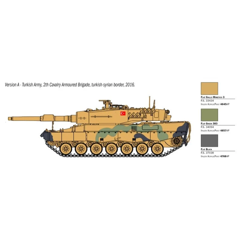 Italeri 6559 1/35 Leopard 2A4 - Image 3