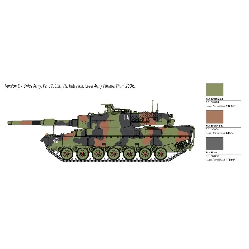 Italeri 6559 1/35 Leopard 2A4 - Image 5
