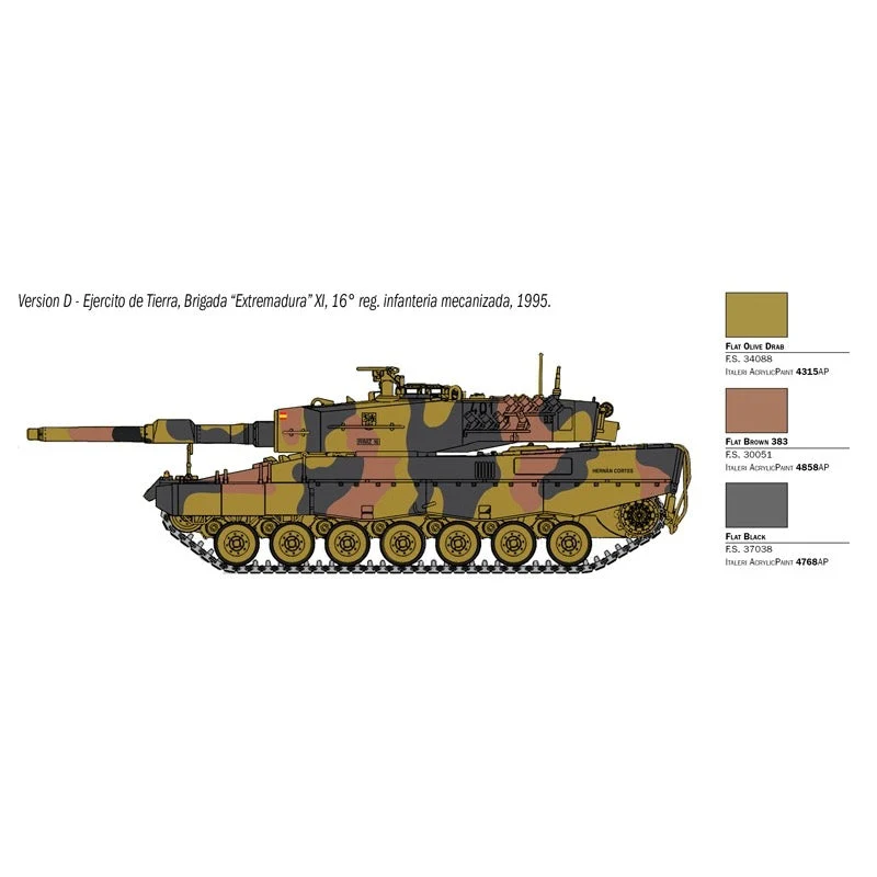 Italeri 6559 1/35 Leopard 2A4 - Image 6