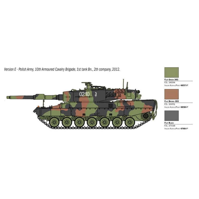 Italeri 6559 1/35 Leopard 2A4 - Image 7