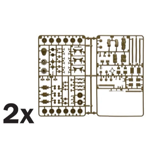 Italeri 6529 1/35 M4A2E8 Sherman Fury Easy Eight - Image 12