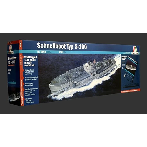 Italeri 5603 1/35 Schnellboot S-100 - Image 26