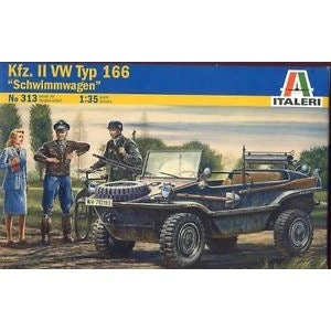 Italeri 0313 1/35 Volkswagen 1/2 Ton Schwimmwagen - Image 2