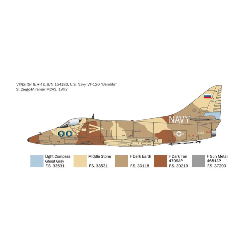 Italeri 2826 1/48 A-4 E/F/G Skyhawk RAN - Image 8