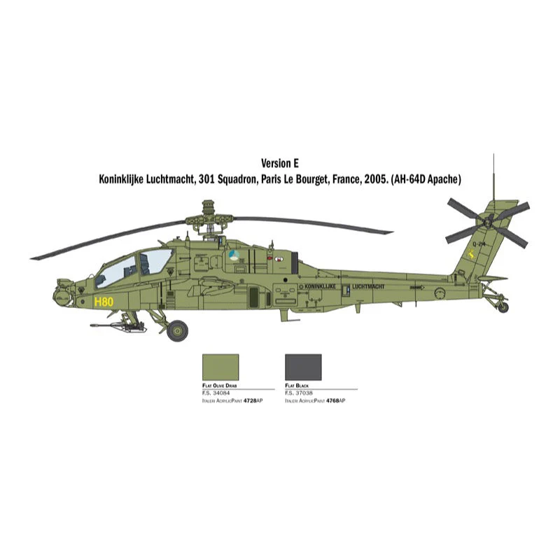 Italeri 2748 1/48 AH-64D Apache Longbow - Image 7