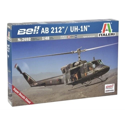 Italeri 2692 1/48 Bell Helicopter AB212/UH1N - Image 2