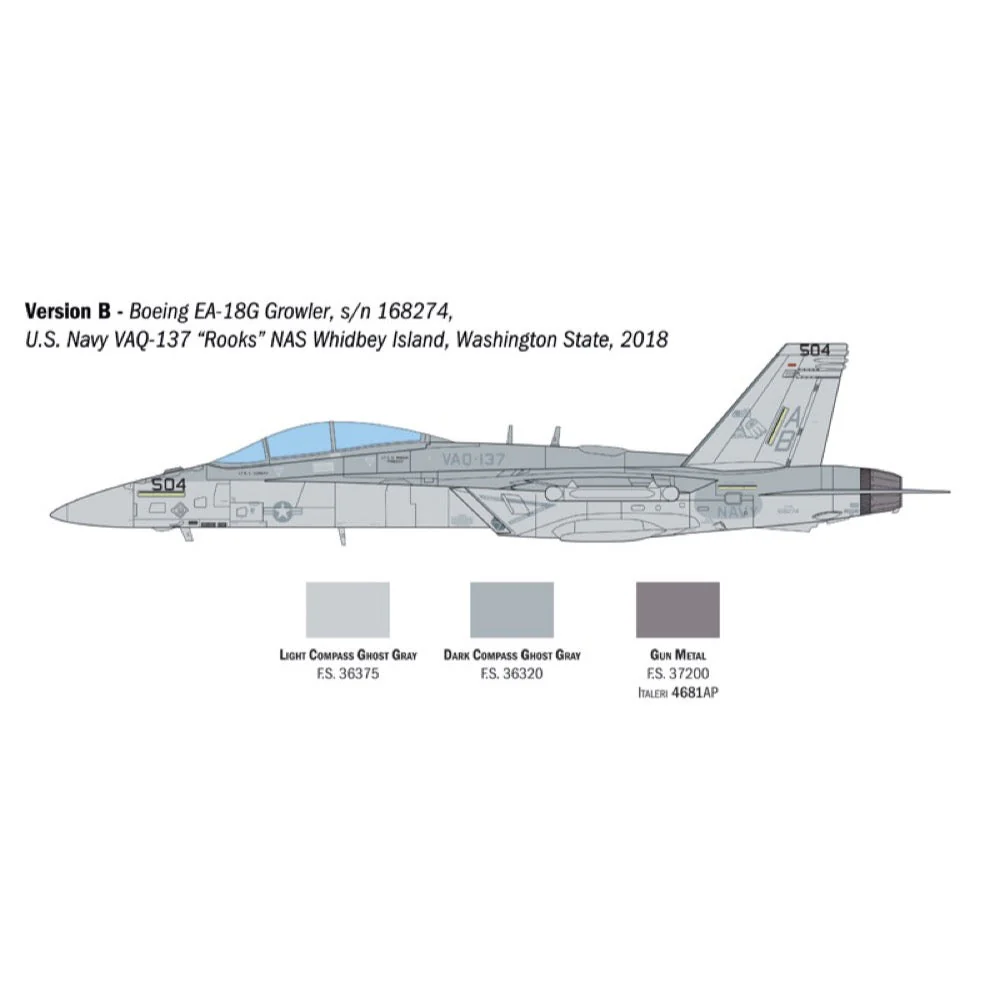 Italeri 2824 1/48 EA-18G Growler RAAF - Image 4
