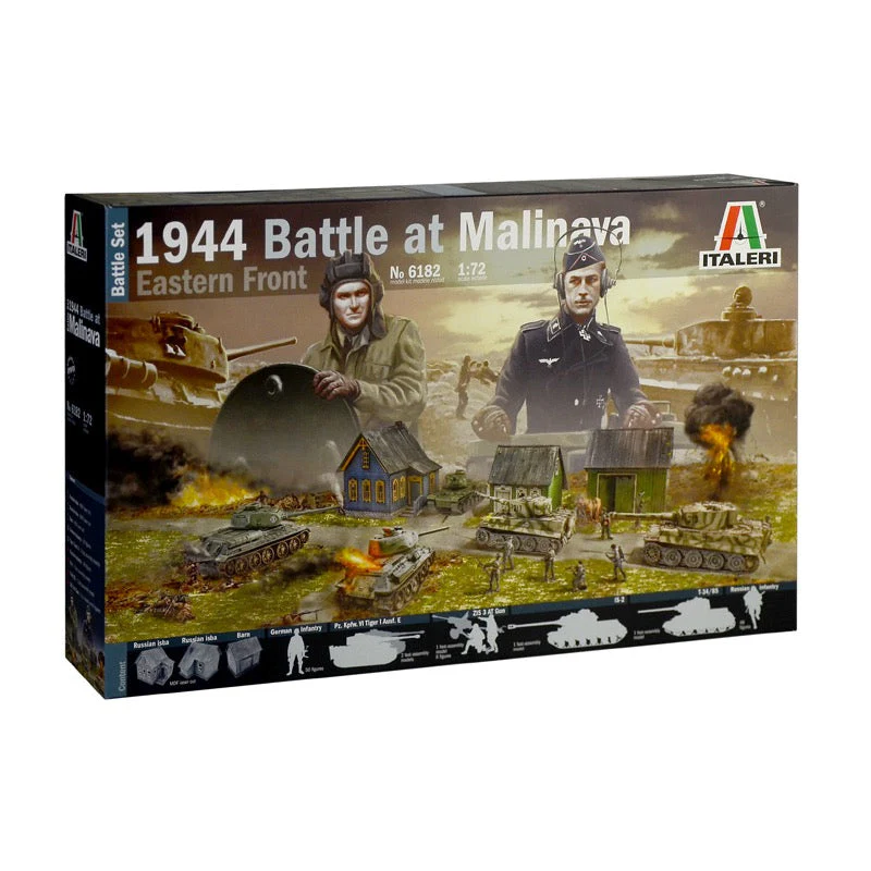 Italeri 6182 1/72 1944 Battle at Malinava Battle Set - Image 2