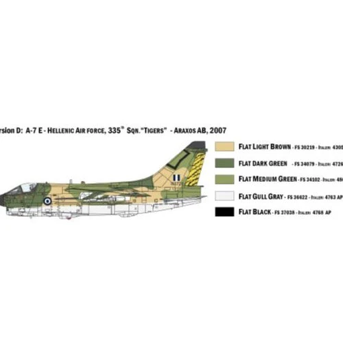 Italeri 1411 1/72 A-7E Corsair II - Image 6