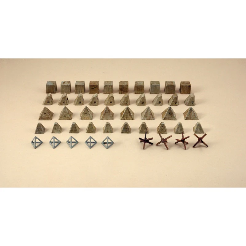 Italeri 6147 1/72 Anti-Tank Traps and Obstacles - Image 2