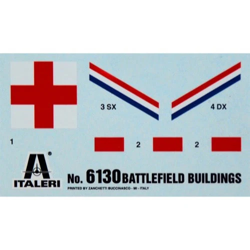 Italeri 6130 1/72 Battlefield Buildings - Image 6