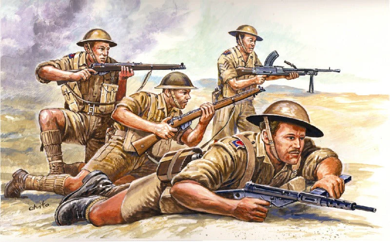 Italeri 6077 1/72 British 8TH Army WWII