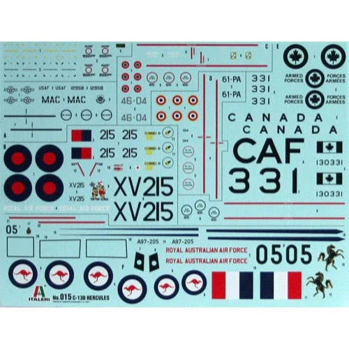 Italeri 0015 1/72 C130 E/H Hercules - Image 4