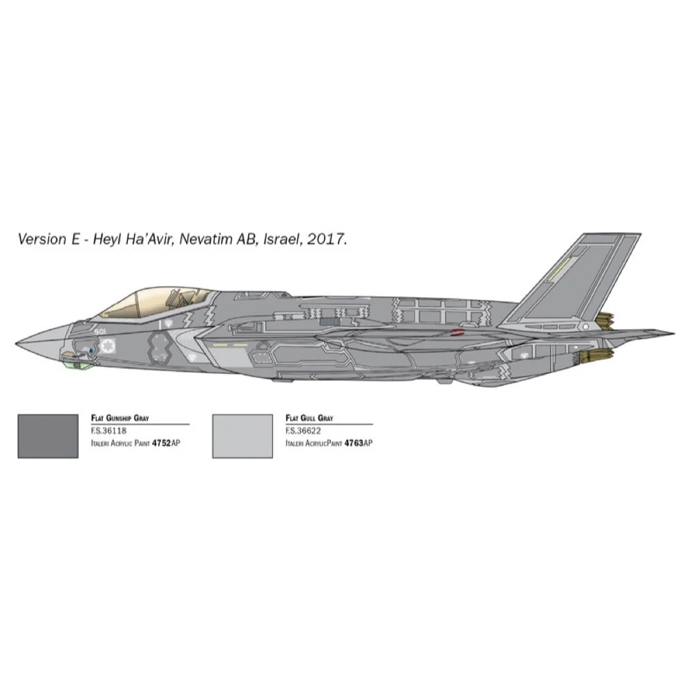 Italeri 1409 1/72 F-35A Lightning II - Image 8
