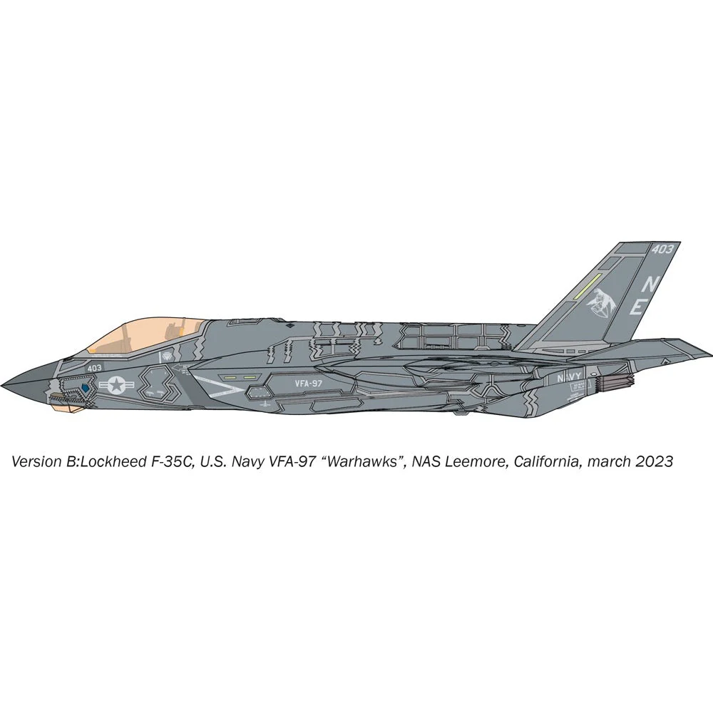 Italeri 1469 1/72 F-35C Lightning II - Image 10