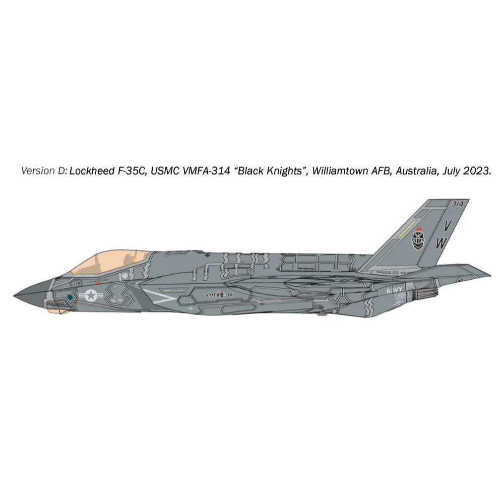Italeri 1469 1/72 F-35C Lightning II - Image 11