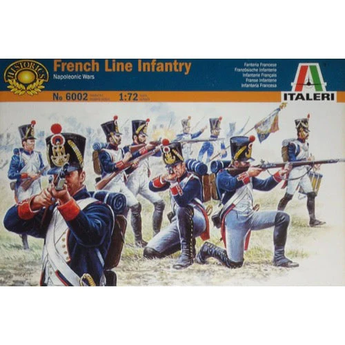 Italeri 6002 1/72 Figure French Line Infantry Napoleonic Wars
