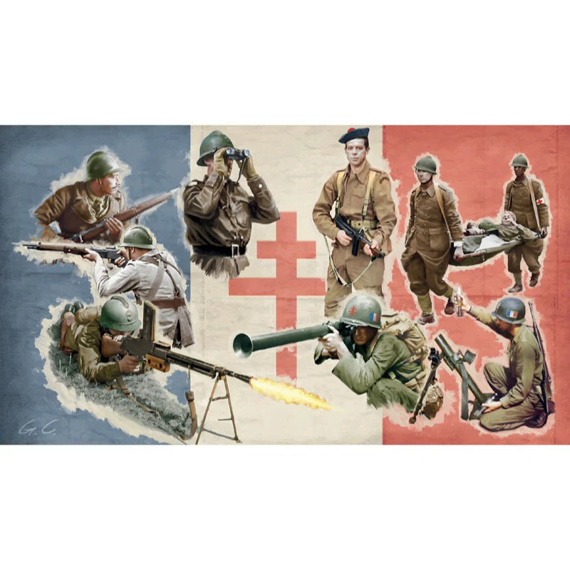 Italeri 6189 1/72 French Infantry WWII