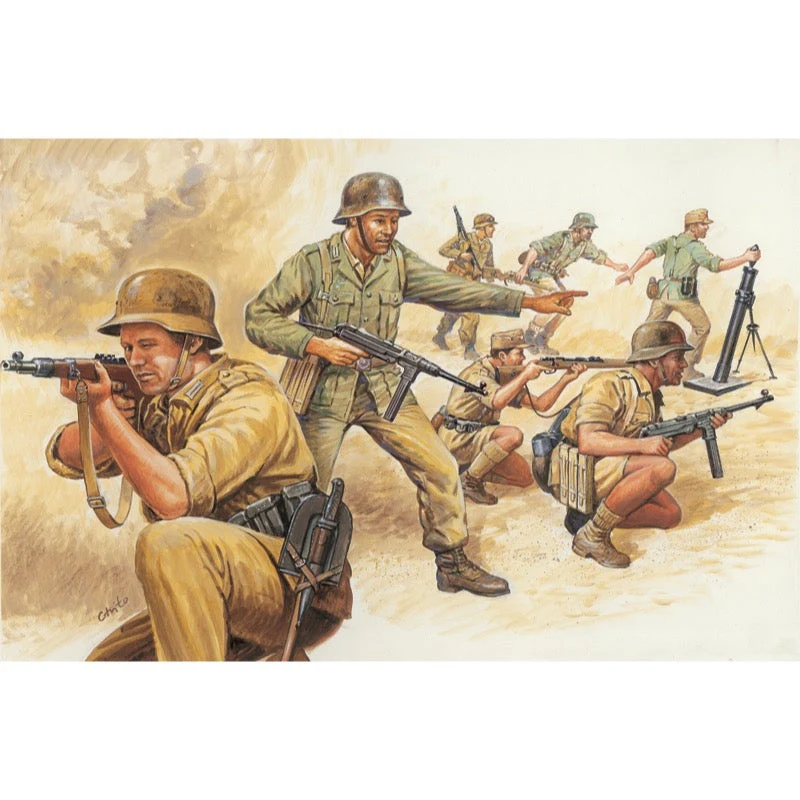 Italeri 6076 1/72 German Afrika Corp WWII