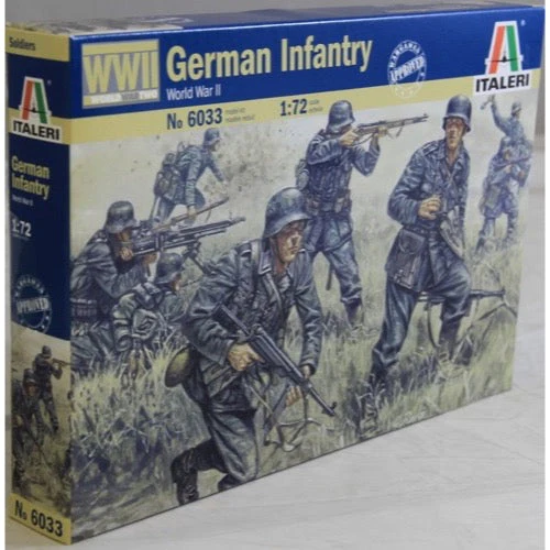 Italeri 6033 1/72 German Infantry WWII Figure - Image 2