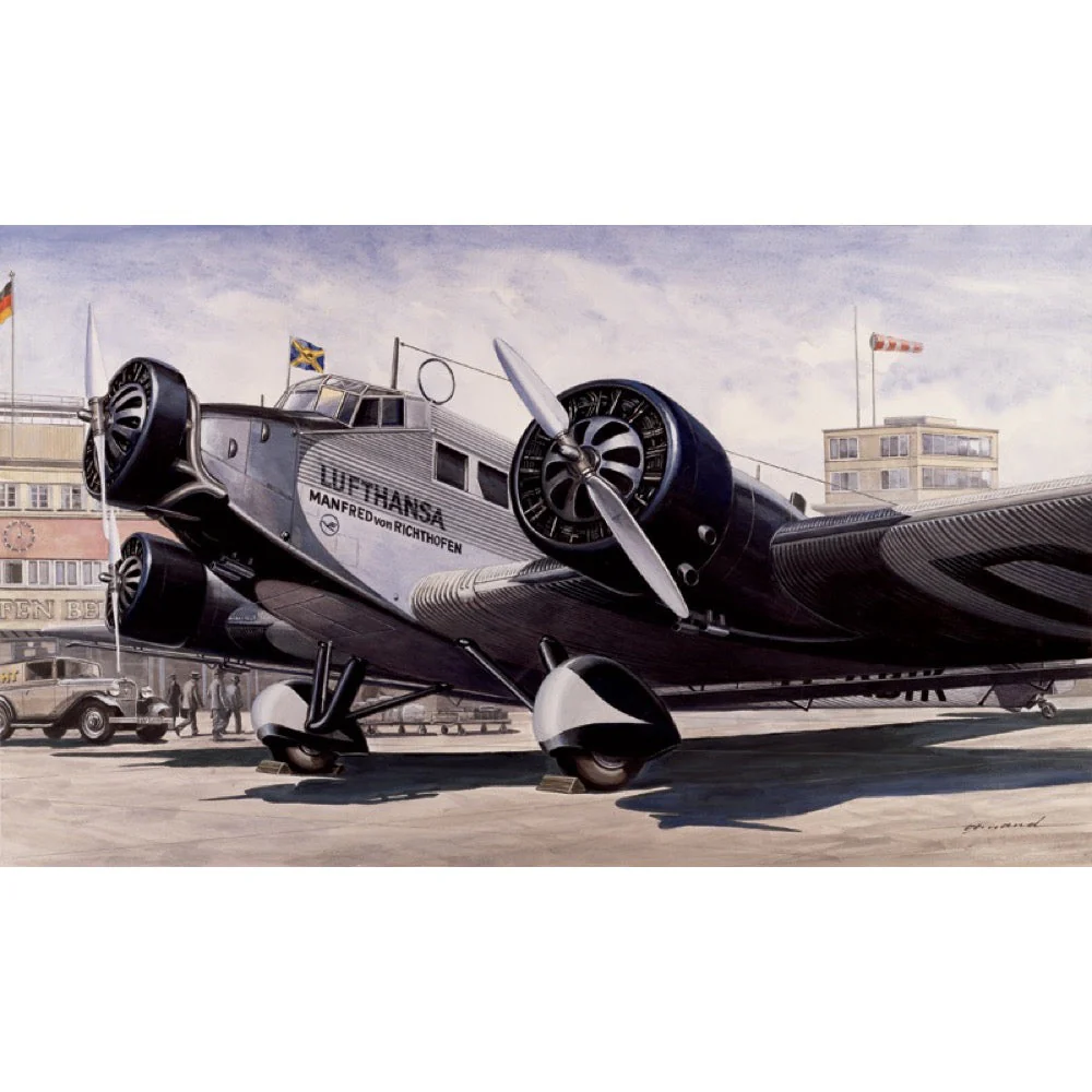 Italeri 0150 1/72 Junkers JU 52 3 M Civillian - Image 7