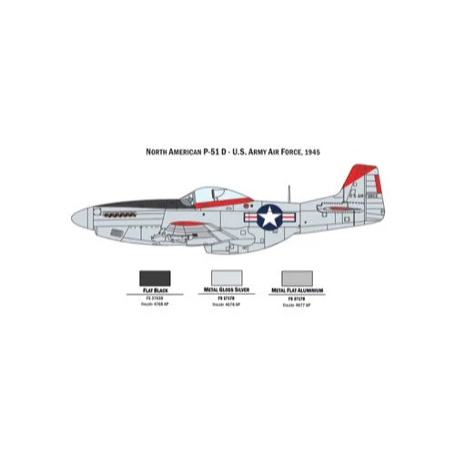 Italeri 35102 1/72 P47 N and P51 D War Thunder Video Game Series withGlue - Image 5
