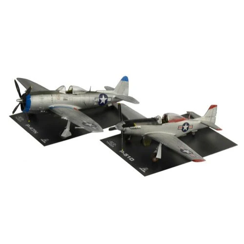 Italeri 35102 1/72 P47 N and P51 D War Thunder Video Game Series withGlue - Image 6