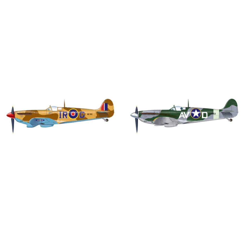 Italeri 72007 1/72 Spitfire Mk. Vb Model Set - Image 4