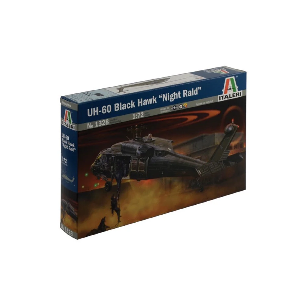 Italeri 1328 1/72 UH60 MH60 Black Hawk Night Raid - Image 2