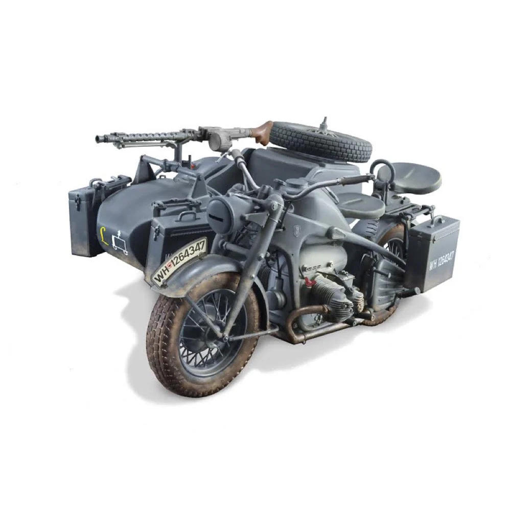 Italeri 7406 1/9 Zundapp KS750 with Sidecar - Image 2