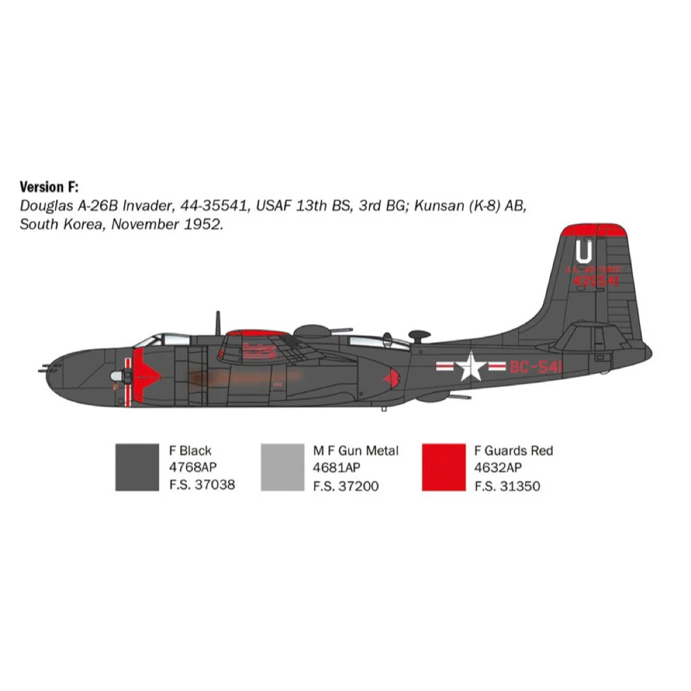 Italeri 1274S 1/72 Douglas A-26B Invader - Image 9