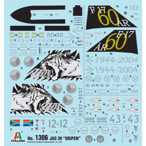 Italeri 1306 1/72 JAS39 Grippen - Image 3