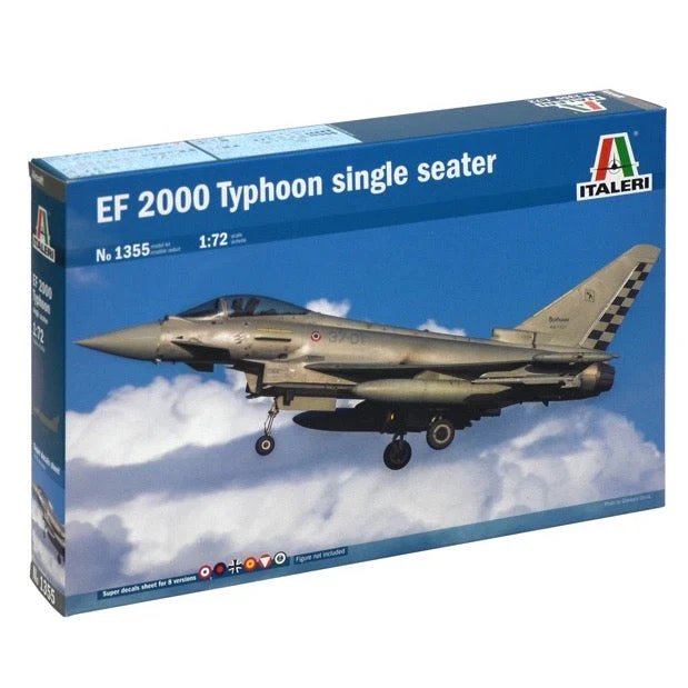 Italeri 1355 1/72 EF-2000 Typhoon Single Seater - Image 2