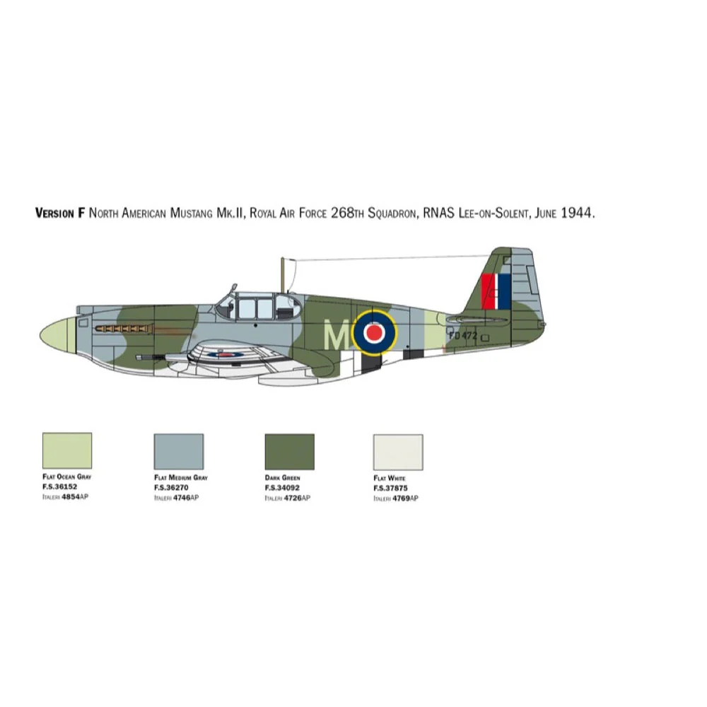 Italeri 1423S 1/72 P-51A Mustang - Image 9