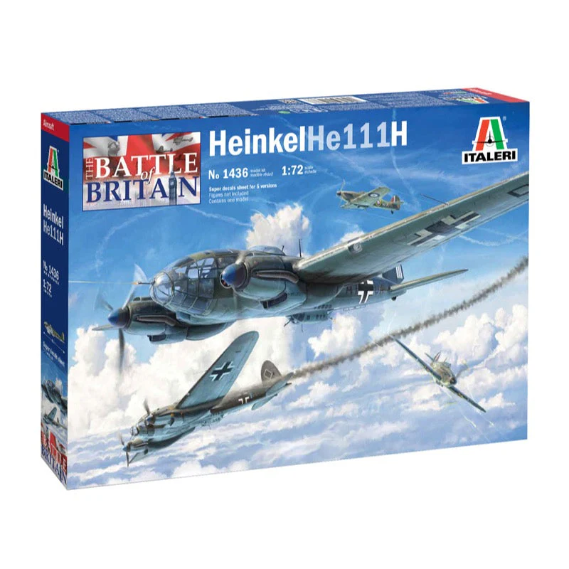 Italeri 1436 1/72 He 111 H-6 Battle of Britain 80th Anniversary