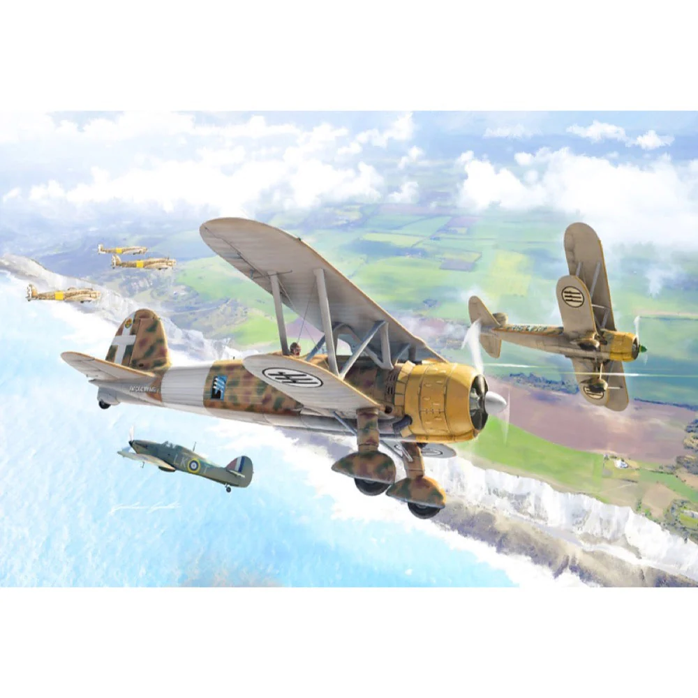 Italeri 1437 1/72 Fiat CR.42 Falco Battle of Britain