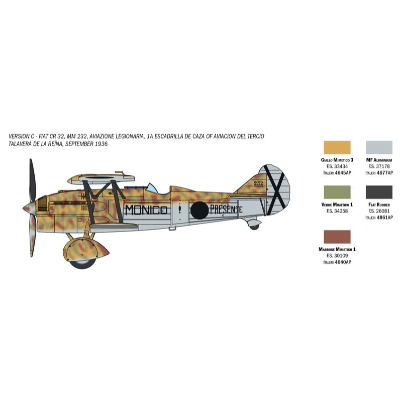 Italeri 1438S 1/72 CR 32 Freccia - Image 5
