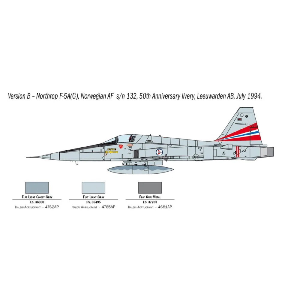 Italeri 1441S 1/72 F-5A Freedom Fighter - Image 5
