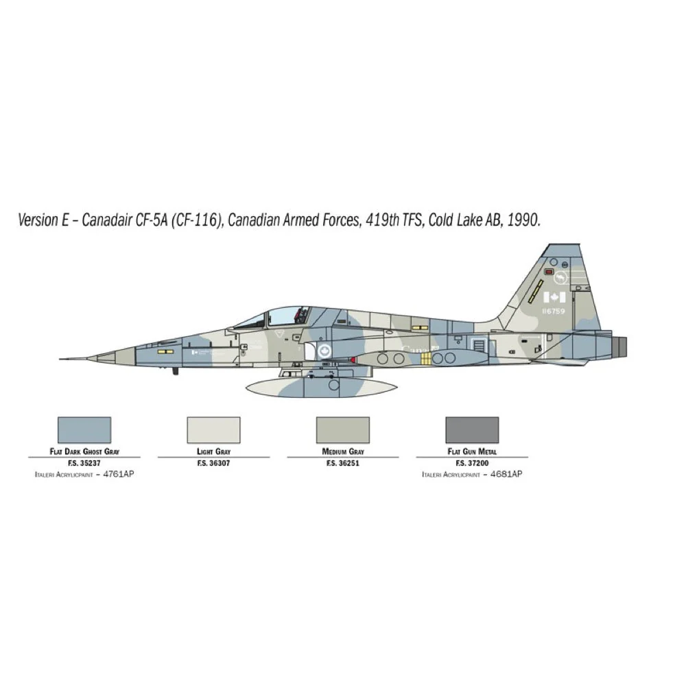 Italeri 1441S 1/72 F-5A Freedom Fighter - Image 8