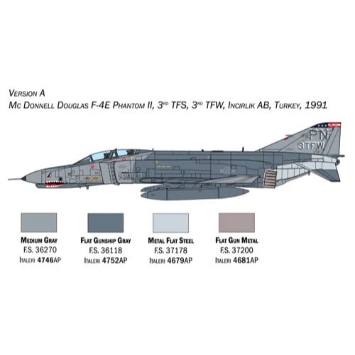 Italeri 1448 1/72 F-4E/F Phantom II - Image 4