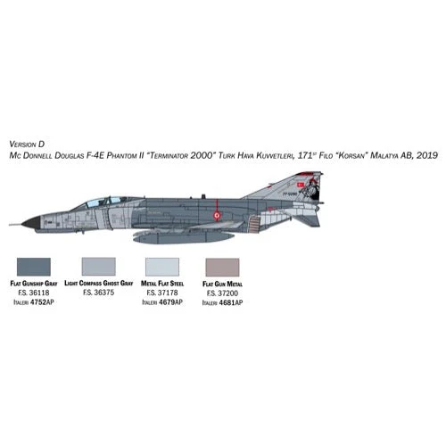 Italeri 1448 1/72 F-4E/F Phantom II - Image 7