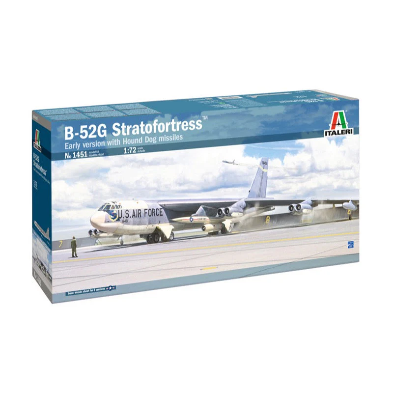 Italeri 1451 1/72 B-52G Stratofortress (Early Version)