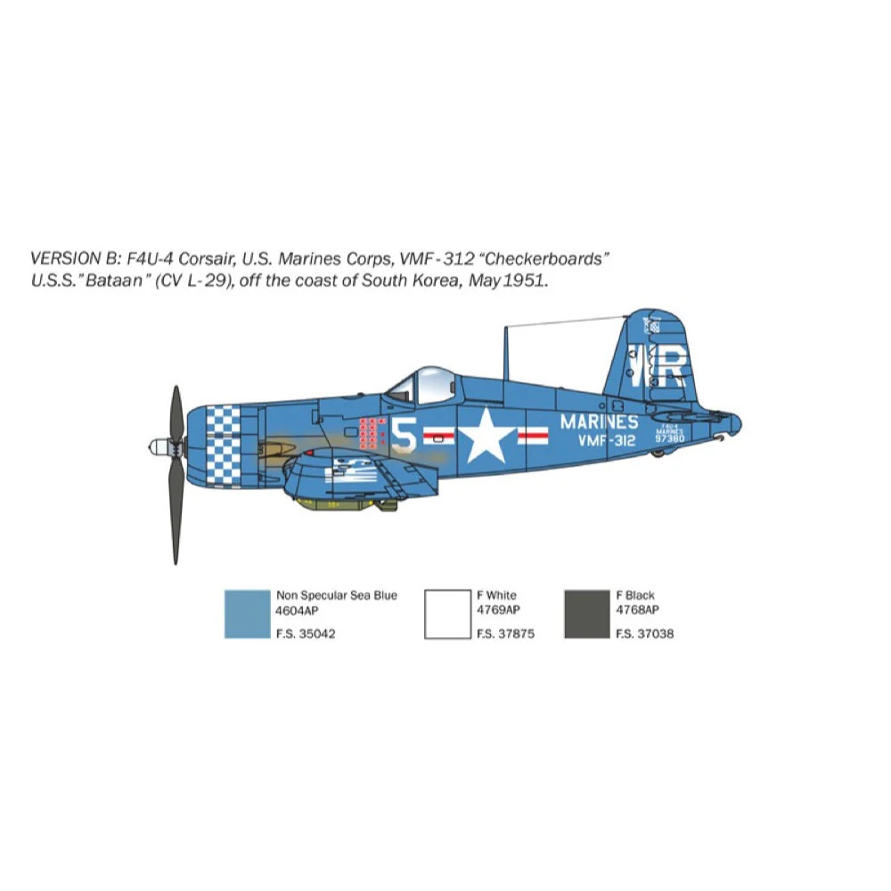 Italeri 1453S 1/72 F-4U/4B Korean War - Image 5