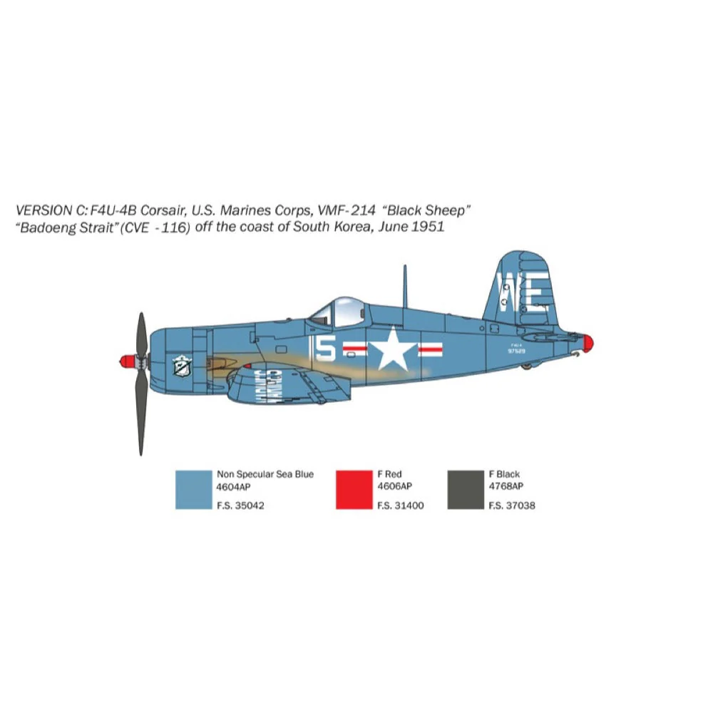 Italeri 1453S 1/72 F-4U/4B Korean War - Image 6