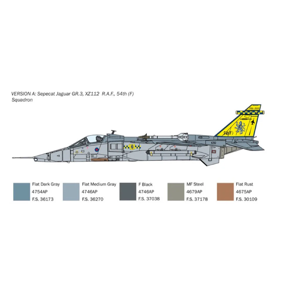 Italeri 1459S 1/72 Sepecat Jaguar GR.1 / GR.3 RAF - Image 3